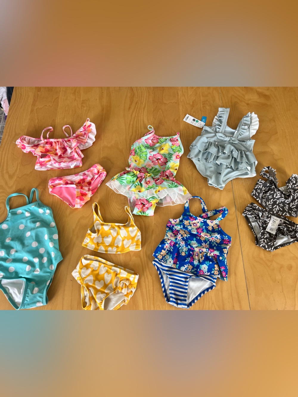 Baby & Toddler Girl Swimsuit Lot